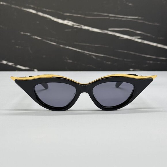 NEW VALENTINO V-GOLDCUT-II  BLACK WOMEN VALENTINO SUNGLASSES VLS-114A main image 6